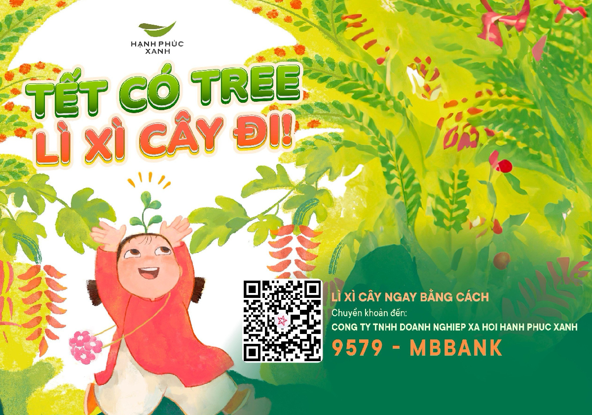 Chiến dịch gây quỹ cộng đồng: Lì xì cây rừng phủ xanh Sóc Trăng và Ninh Thuận