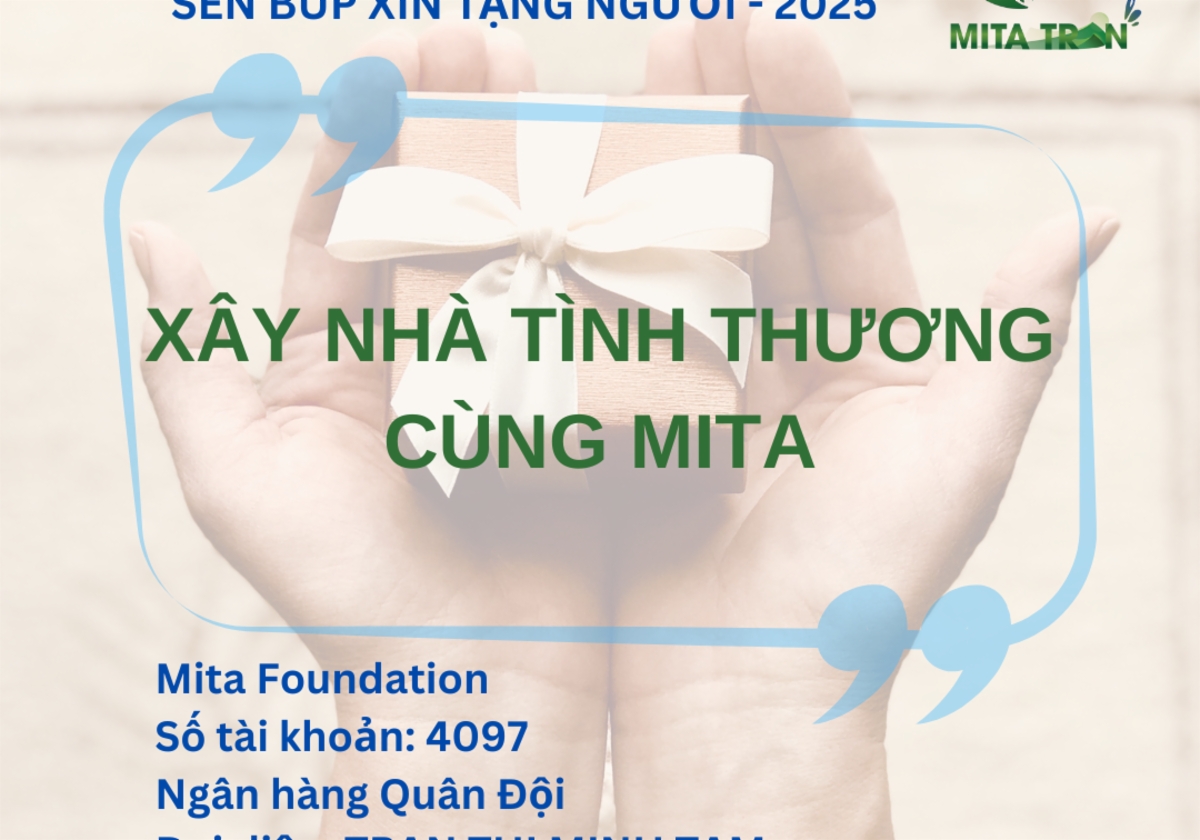 Góp Xây 10 Căn Nhà Tình Thương Năm 2025