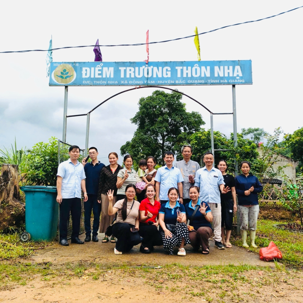 👧 XÂY TRƯỜNG 9- XÂY PHÒNG HỌC CHO ĐIỂM TRƯỜNG MẦM NON THÔN NHẠ, XÃ ĐỒNG TÂM, TUYÊN QUANG