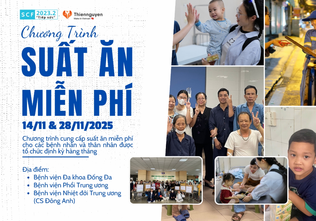 Chương trình "Suất Ăn Miễn Phí" Tháng 11