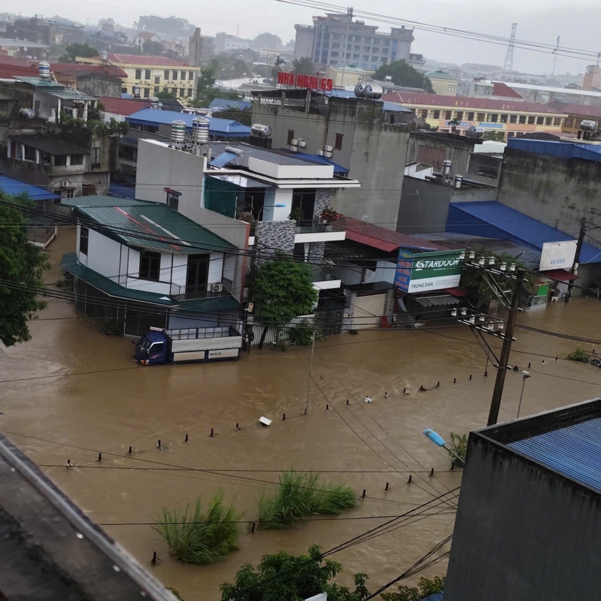 HỖ TRỢ THÁI NGUYÊN ẢNH HƯỞNG BÃO LŨ (NHÀ TẠM LÁNH TÂM AN)