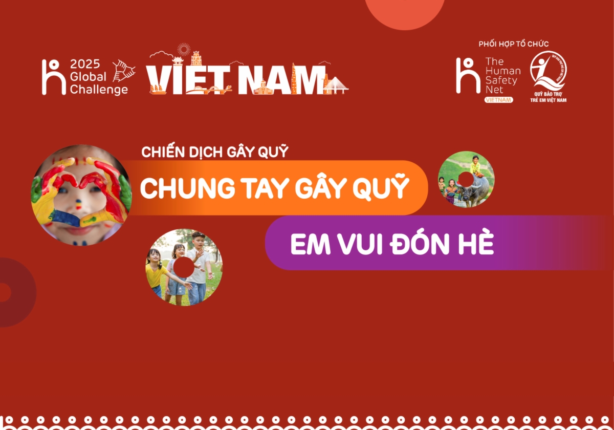 Chung tay gây quỹ, em vui đón hè