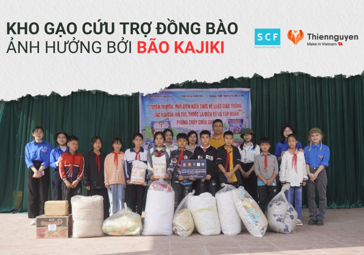 [KHẨN] Kho gạo cứu trợ đồng bào bị ảnh hưởng bởi Bão số 5 (Kajiki)