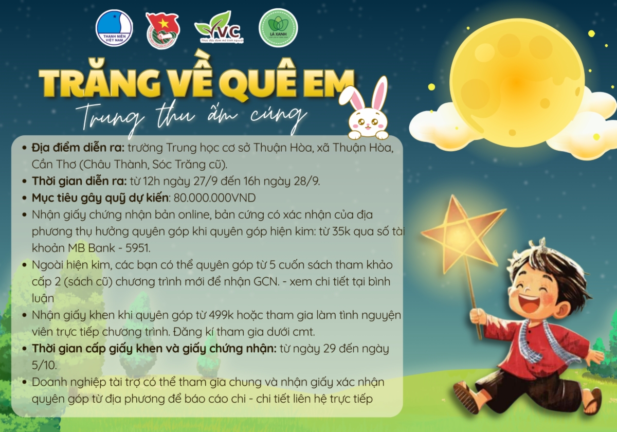 TRĂNG VỀ QUÊ EM